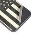 Black & White USA Flag iPhone 14 Pro Skin